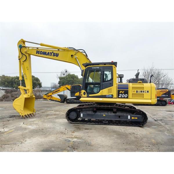 Original Hydraulic Valve Used Komatsu PC200-7 Crawler Excavator 19900KG Operating Weight