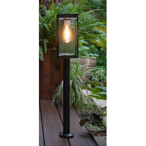 Traditional Solar Pathway Bollard Light Outdoor IP65 Aluminum