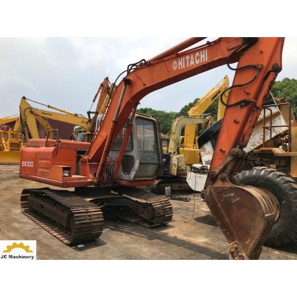 Medium Size 10t Hitachi Crawler Excavator / Hitachi Ex100 Excavator 5300h Hour