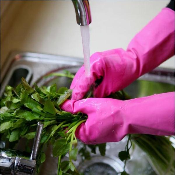 Excellent Grip Anti Detergent 300mm Dish Cleaning Gloves M50g