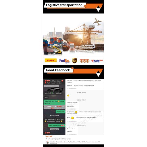 HEUR Audi carbon ceramic brake discs For Customize A6(C5/4Y8) 1.8L 390*36mm front wheel