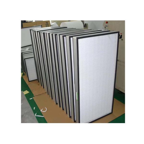 ULPA Filter with Aluminum Alloy Frame and Liquid Jelly Glue Seal
