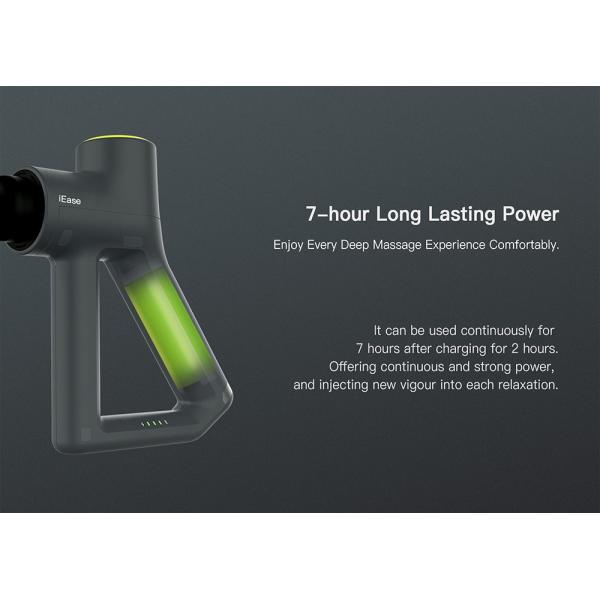 Lightweight Body Massage Device Electric Deep Percussion 4 Interchangeable Massage Heads