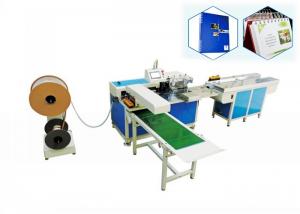 China Automatic 0.8 Mpa Book Paper Punching Binding Equipment 100x510 MM on sale