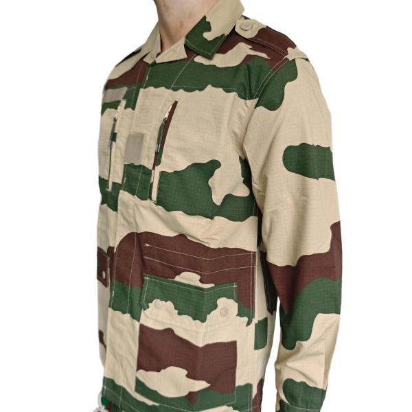 F1 Woodland Camouflage Military Outfit For Tactical Operations Formal Style For Outdoor Tactical Activities French Military Uniform