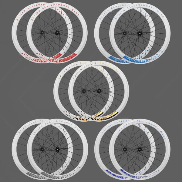 36T Ratchet 700C Disc Brake Wheelset Rhomboid Mark Straight Pull Carbon Clincher Wheelset