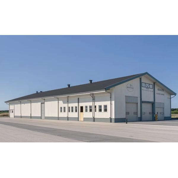 1000 Square Meter Prefabricated Ready Made Steel Structure Warehouse Building for Food Factory