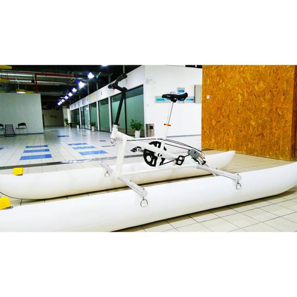 Outdoor Sports Equipment Water Tricycle Bike Inflatable Bicycle For Resort Hotel