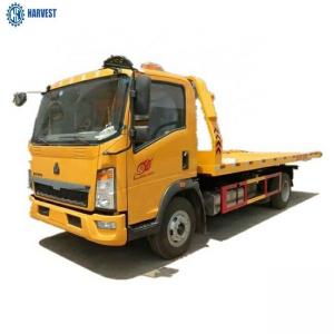 Quality Size 6300mm Load Weight 7ton Sinotruk HOWO 4x2 Flatbed Tow Truck wholesale