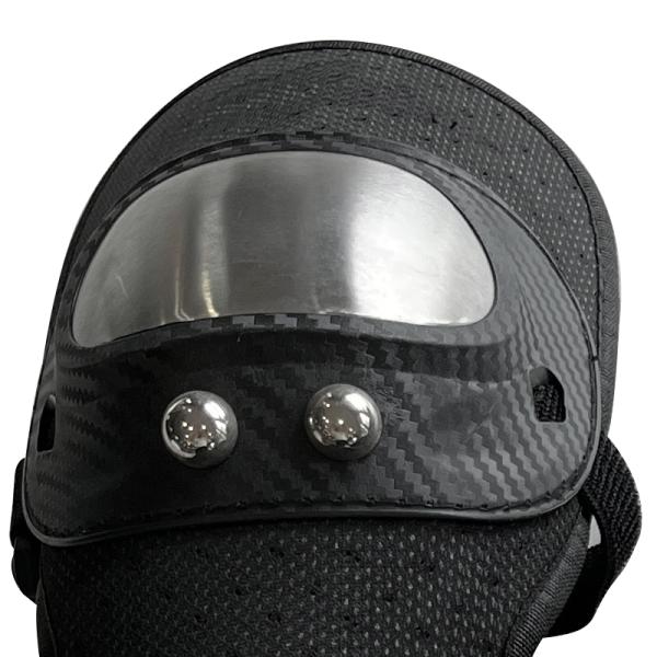 Customized Colors Motorcycle Riding Stainless Steel Protective Gear Knee Elbow Pads