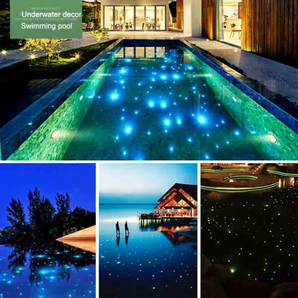 Underground Light LED Outdoor Mini Spotlight 1W 12V Underwater Buried Light Aisle Step Light Waterproof Spot Light