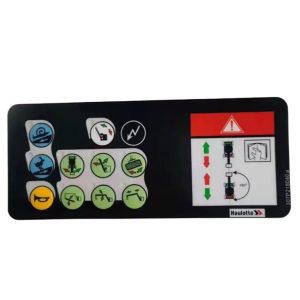 Quality Haulotte Decal 307P218040 Decal Upper Control Box Label for Haulotte Lifts HA12IP wholesale