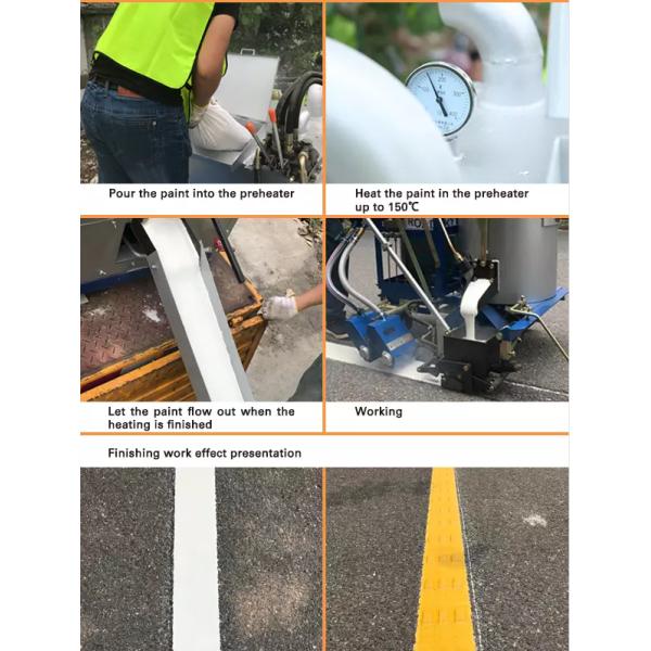 Hot Melt Reflective Thermoplastic Paint Weather Resistant For Highway Road Marking