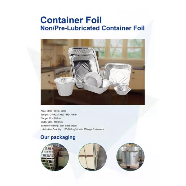 Temper H111 0.2mm Heavy Gauge Aluminum Foil