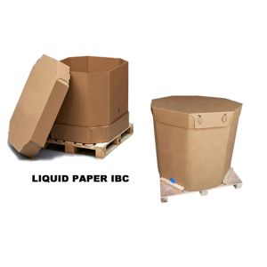 Quality Accept Custom Oil Paper IBC Container With 1000L Food Grade wholesale
