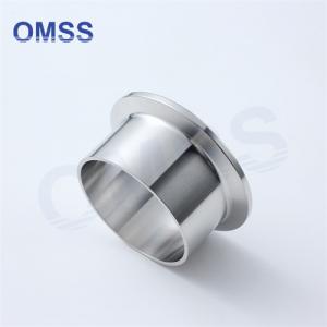 Quality 3A SS304 1.5 Sanitary Stainless Steel BSP Fittings Tri-Clamp Ferrule wholesale