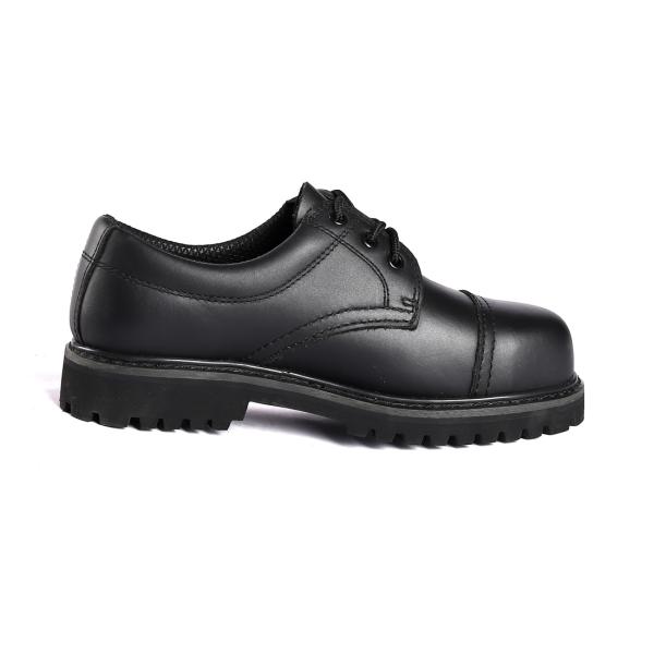 Lace Up Nubuck Cow Leather Rubber Sole Goodyear Slip Resistant Shoes Industrial Safety Shoes