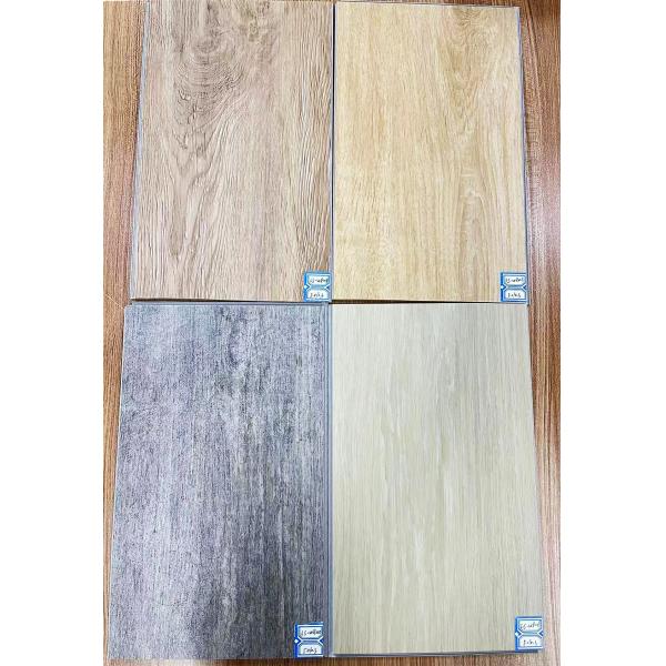 LS-W8006 Modern Oak Click Resilient Vinyl SPC Flooring Waterproof Easy Spicling