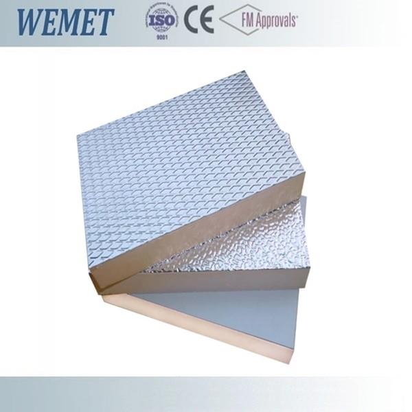 Cheap 20MM HVAC air duct fire retardant phenolic foam insulation board with aluminum foil for sale