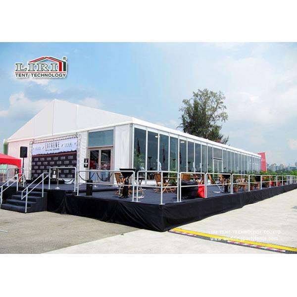 Party Luxury Wedding Tents Glass Walls for 500 - 600 People for Outdoor Wedding Event