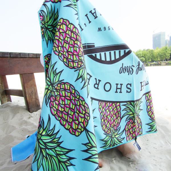 Light Weight Microfiber Custom Beach Towel With High Durability And Digital Printing
