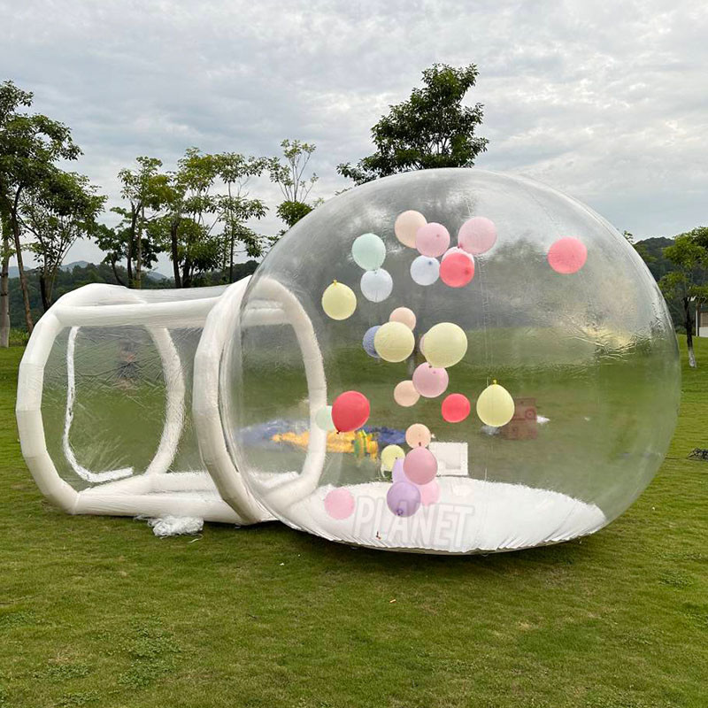 Buy cheap Outdoor Single Tunnel Advertising Inflatable Bubble Balloons House Igloo Dome from wholesalers