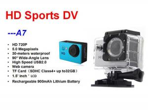 Quality cheap 720p camcorder underwater camera A7 Waterproof Video Bike Mount Helmet camera wholesale
