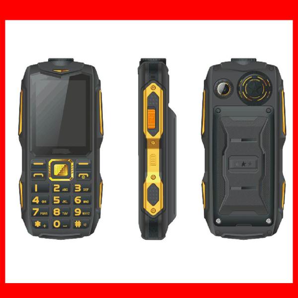 Factory wholesale high quality rugged phone .2400MAH 2.4inch waterproof Cell phone model