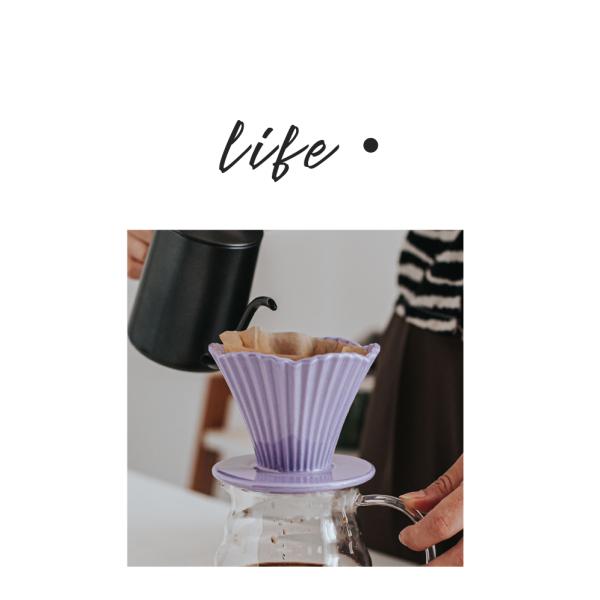 Straight Ceramic Reusable Hand Brew Coffee Filter Cup Convenient For Office And Home