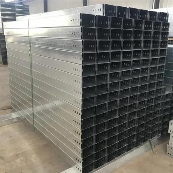Hot Dip Galvanized Steel Cable Tray Outdoor Customized Thickness