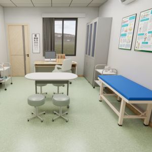 Buy cheap Commercial Homogeneous Vinyl Hospital Flooring Wear-Resistant Stain-Proof from wholesalers