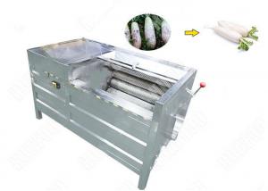 Quality 700kg/H Potato Washing And Peeling Machine For Rubbing / Peeling wholesale