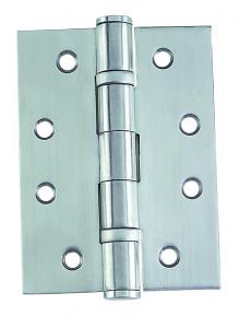 China Fireproof Door Square Stainless Steel Door Hinges With 2 Ball Bearings on sale