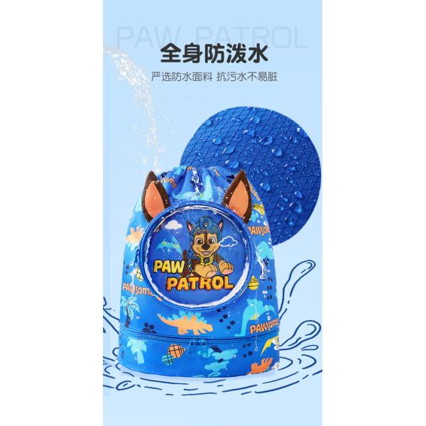 CHILDREN'S WATERPROOF SWIMMING BAG DRY WET SEPARATION BACKPACK NEW WOOF TEAM BRAND SWIMMING EQUIPMENT