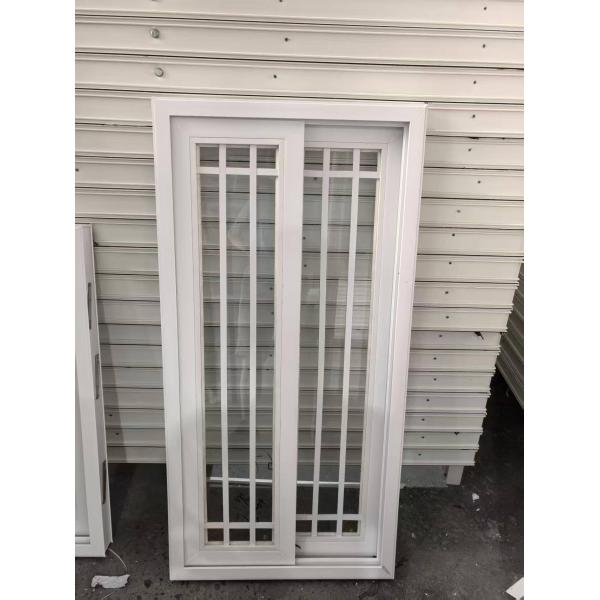 UPVC Sliding Window with Tempered Glass and Fiber Screen