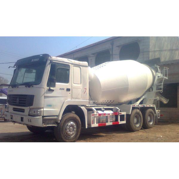 Water Cooling 6x4 Mixer Cement Truck 9 Cbm Tank Body 336 Horse Power