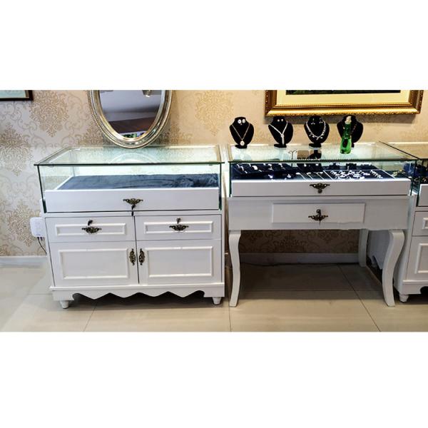 Retail Jewelry Display Cases Jewelry Store Showcases With Lights Europe Style