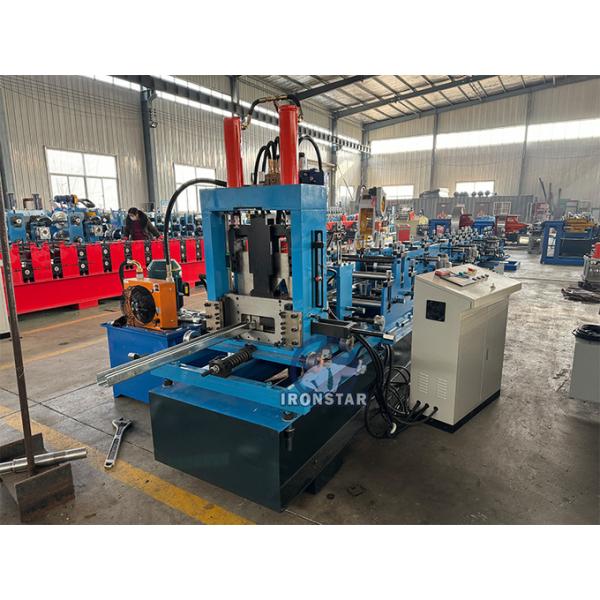 80-300mm automatic size changeable C purlin making machine CZ size interchangeable forming machine