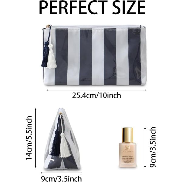 Waterproof PVC Toiletry Bag Cosmetic Storage Bag