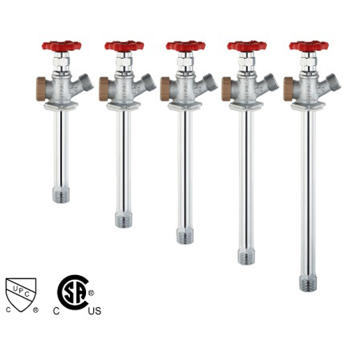 Multiturn Anti Freeze Proof Sillcock Solder Ends Valve Brass