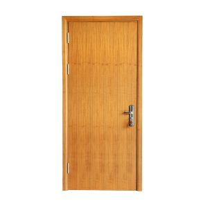 China HPL Apartment Entrance Soundproof Wooden Door on sale