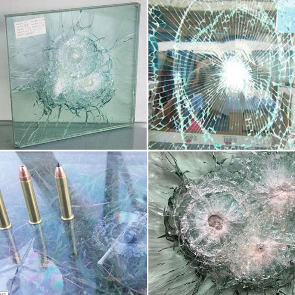 OEM Bulletproof Tempered Glass Fine Polished Edge For Cars