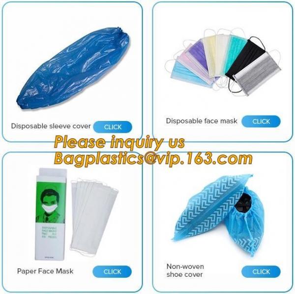 Waterproof green disposable PE shoe cover plastic overshoes,Hospital Using Disposable PP Non Woven Shoe Cover Medical Sh