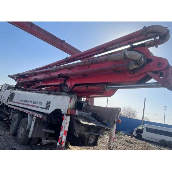 Used Concrete Pump Putzmeister 56-5 Meter With BENZ Chassis 8×4