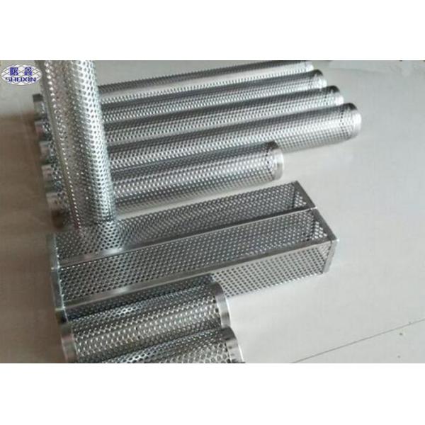Smoker Perforated Metal Mesh Tube Stainless Steel Hexagonal Anti - Acid