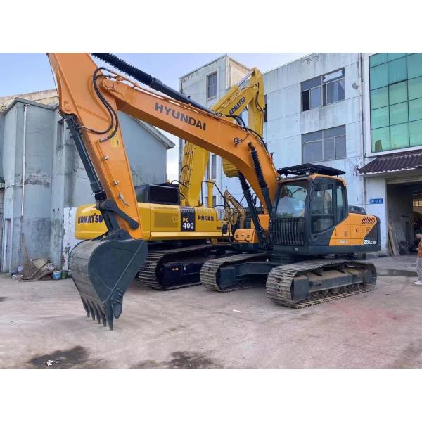 Used Hyundai 220-9 Excavator 22 Ton Original Color Korean Second-Hand Excavator