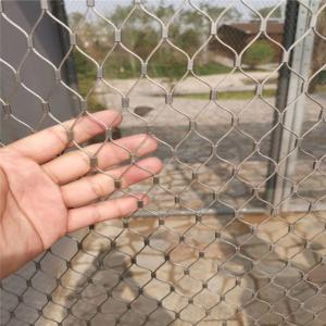 Quality Good Flexibility 4mm Stainless Steel Wire Rope Mesh Safety Protection wholesale
