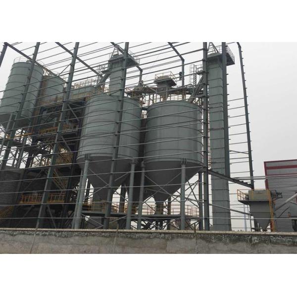 Semi Auto Dry Mortar Plant Cellulose Manufacturing Plant Stucco Mixing Station
