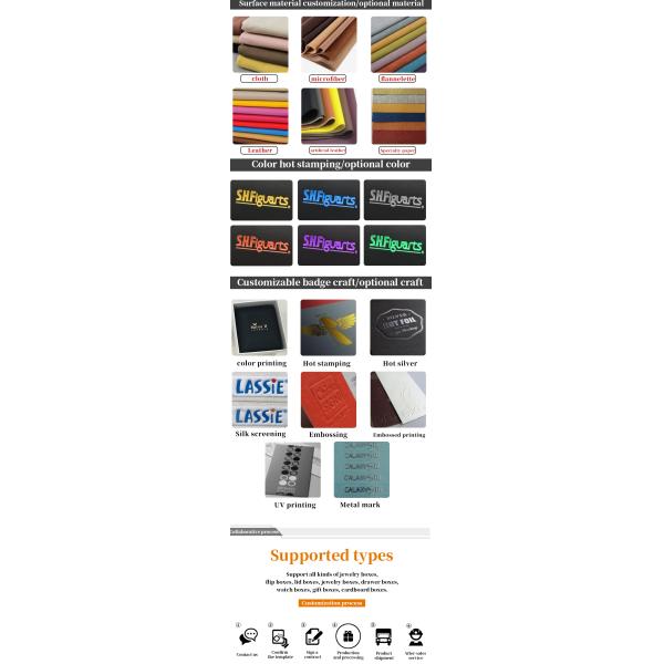 Preserved Soap Rose Flower Jewelry Box For Valentine's Day Gift Jewelry Package