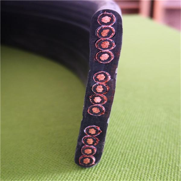 Flat crane cables, lifter cable, Flat lifter cable, Echu cable factory, Flat Traveling Cable for Lifter